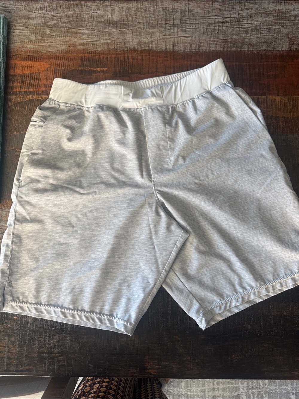 Men's Athletic Shorts - Light Heather Gray